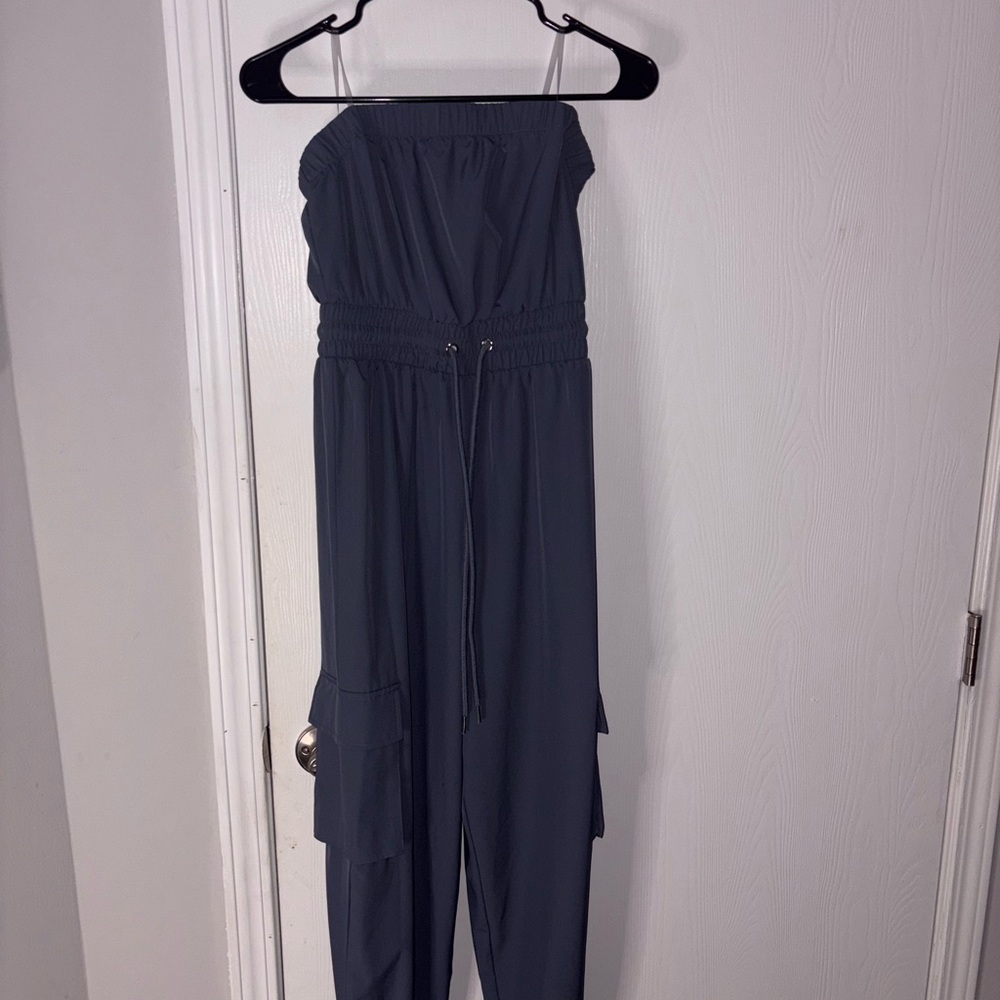 Chic Charcoal Jumpsuit